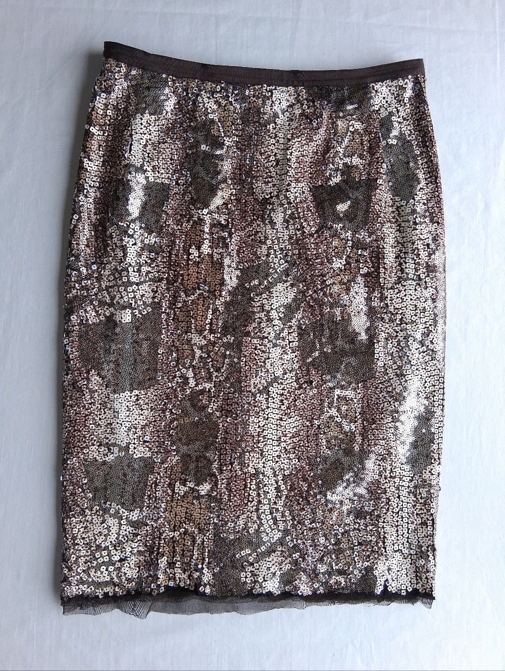 Byron Lars beauty mark Skirt sequin pencil Women's Size 4